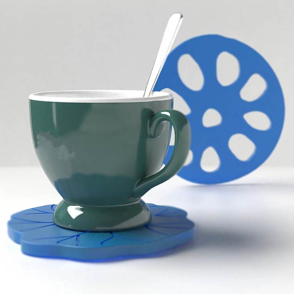 1Pcs Round Coaster Resin Silic - Coaster Mold Round review and price