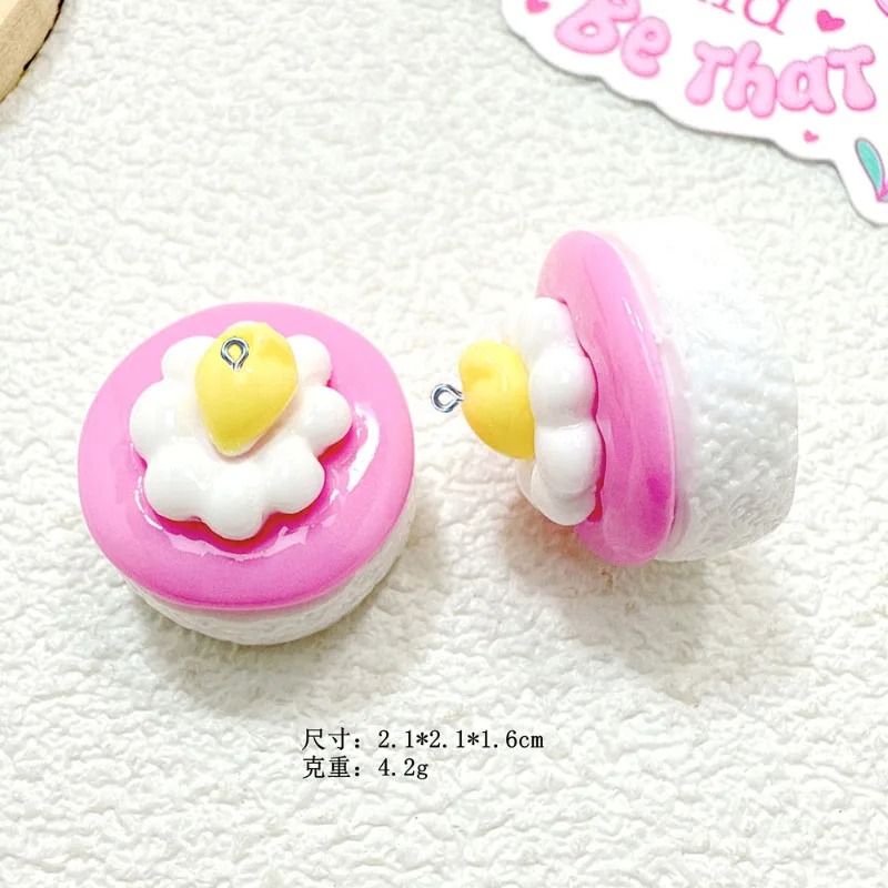 10Pcs Mini Simulated Cute Cake - Resin Craft Supplies review and price