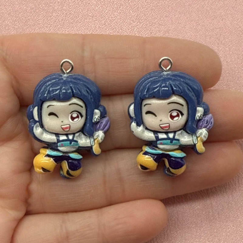 10pcs resin cartoon pendant, D - Resin Craft Projects review and price