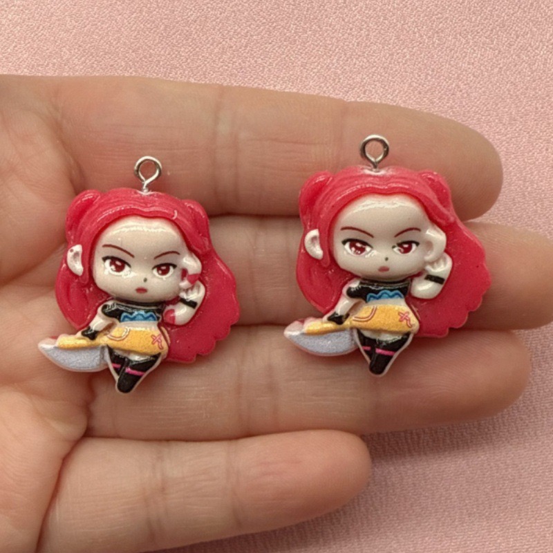10pcs resin cartoon pendant, D - Resin Craft Projects review and price