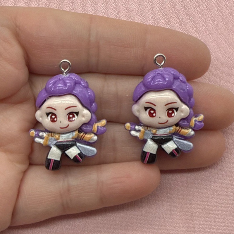 10pcs resin cartoon pendant, D - Resin Craft Projects review and price