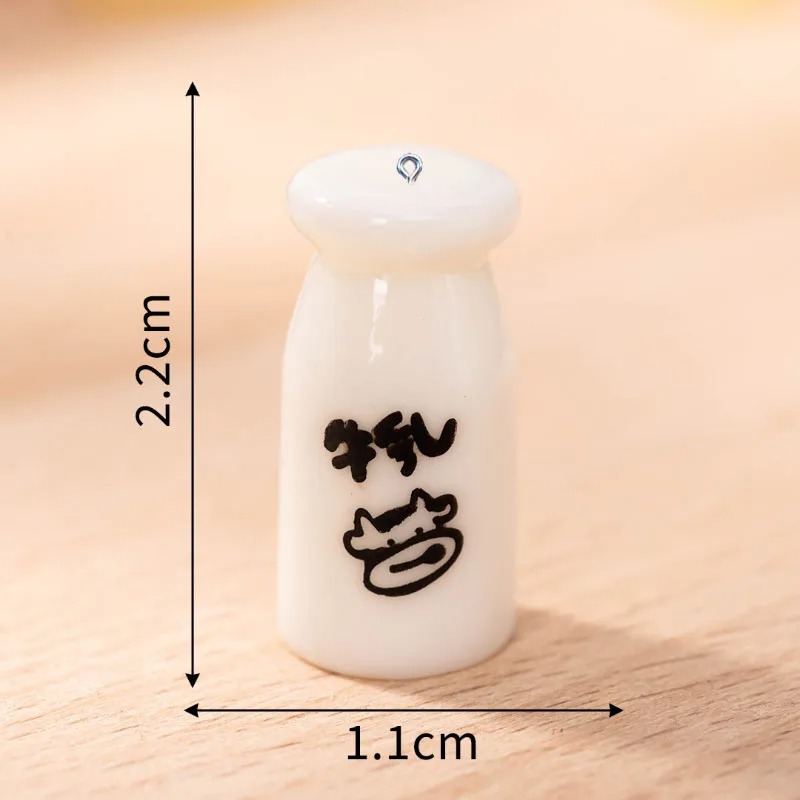 10Pcs Mini Milk Bottle Resin C - Resin Craft Projects review and price