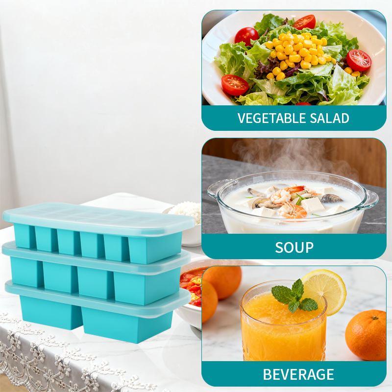2 or 3-piece Silicone Freezer  - Serving Tray Mold review and price