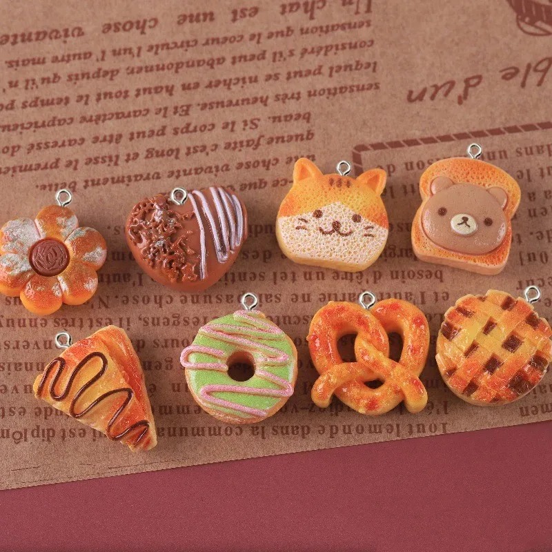 10 Pieces Cute Fake Food Resin - Resin Crafts Diy review and price