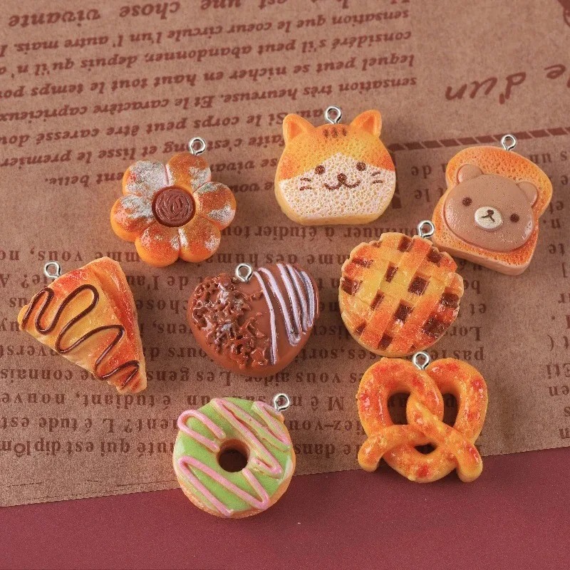 10 Pieces Cute Fake Food Resin - Resin Crafts Diy review and price