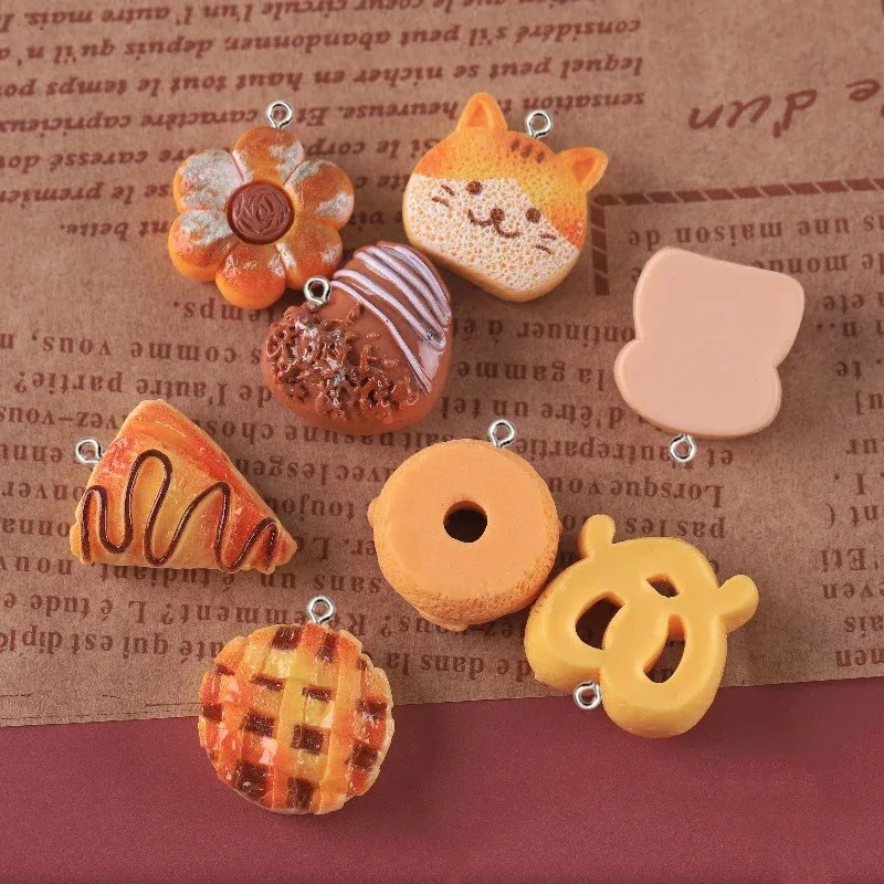 10 Pieces Cute Fake Food Resin - Resin Crafts Diy review and price