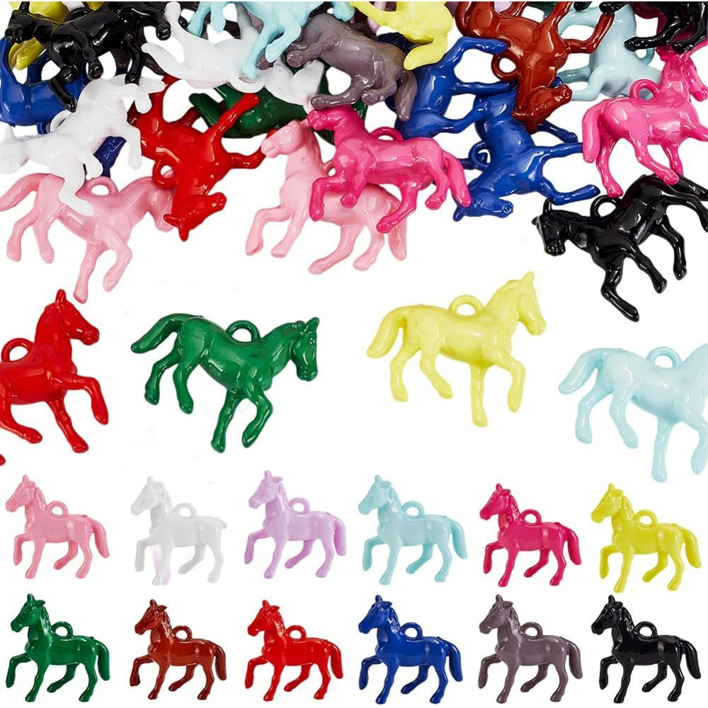 48pcs Opaque Acrylic Pendants  - Resin Crafts review and price