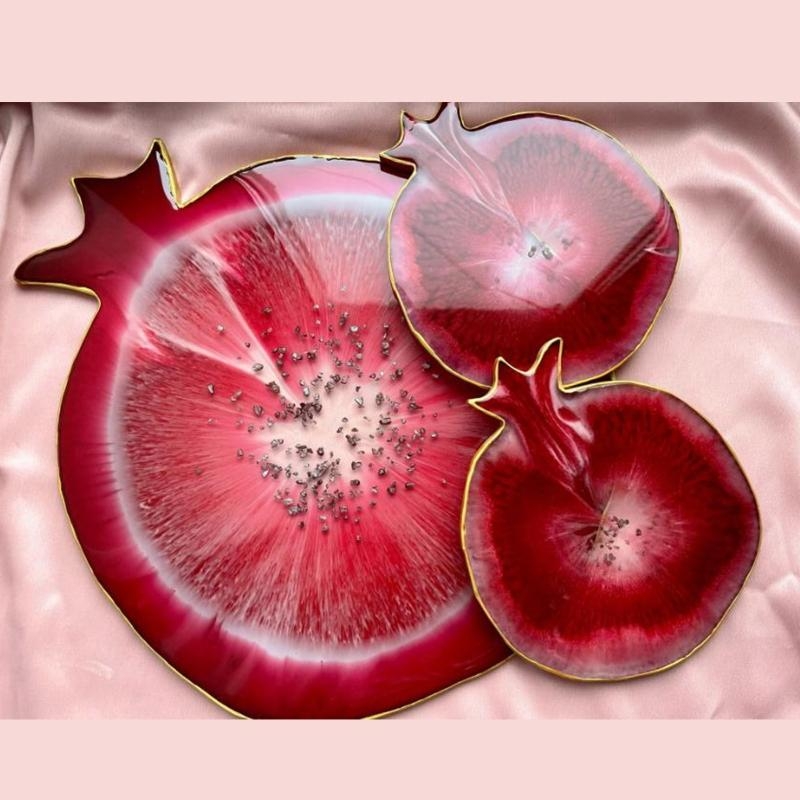 X6HE Pomegranate Geode Agate E - Geode Mold Silicone review and price