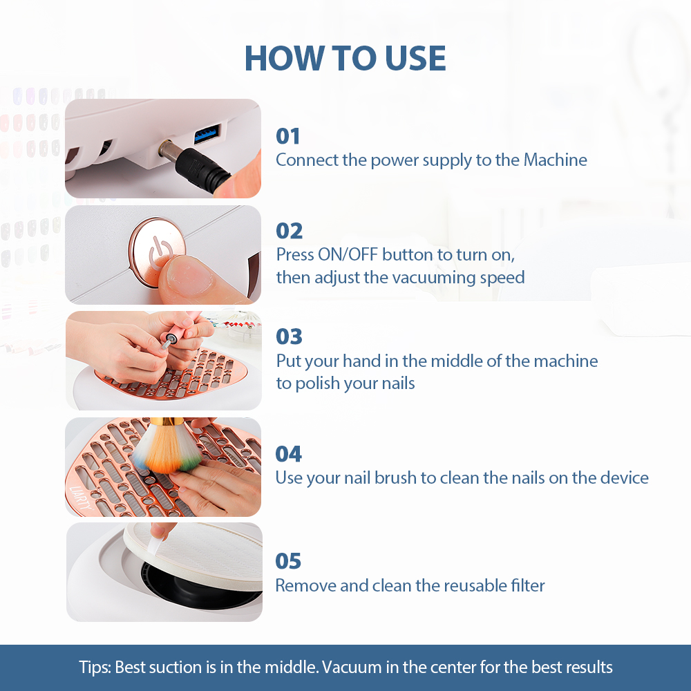 130W High Power Mini Nail Dust - Vacuum Chamber Small review and price