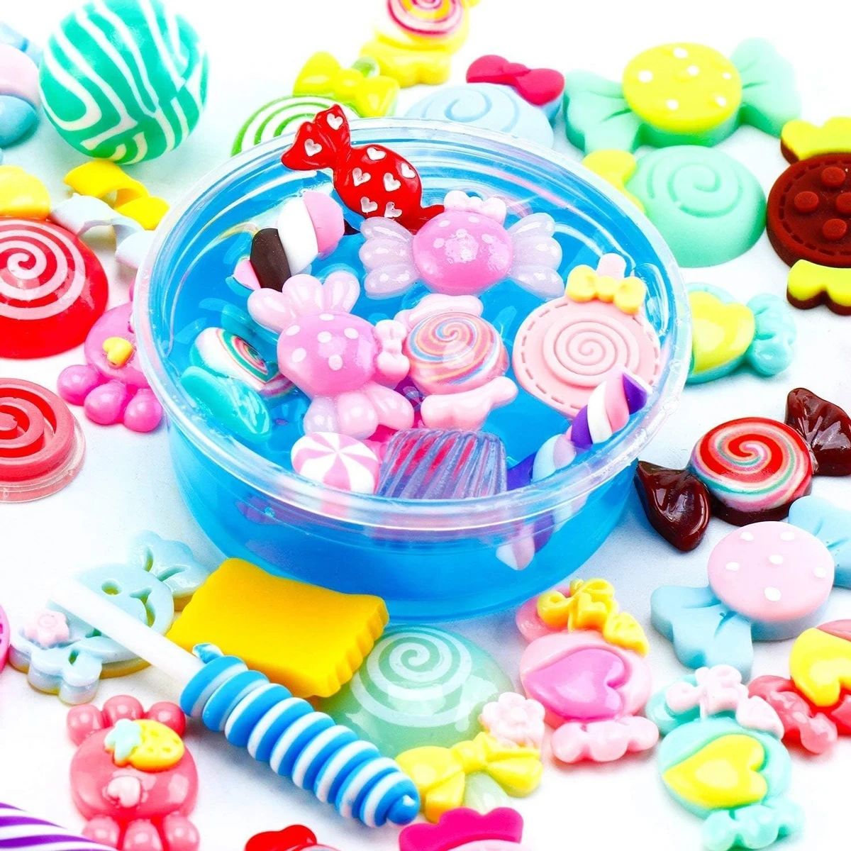 30pcs Random Candy Slime Charm - Resin Jewelry Kit review and price