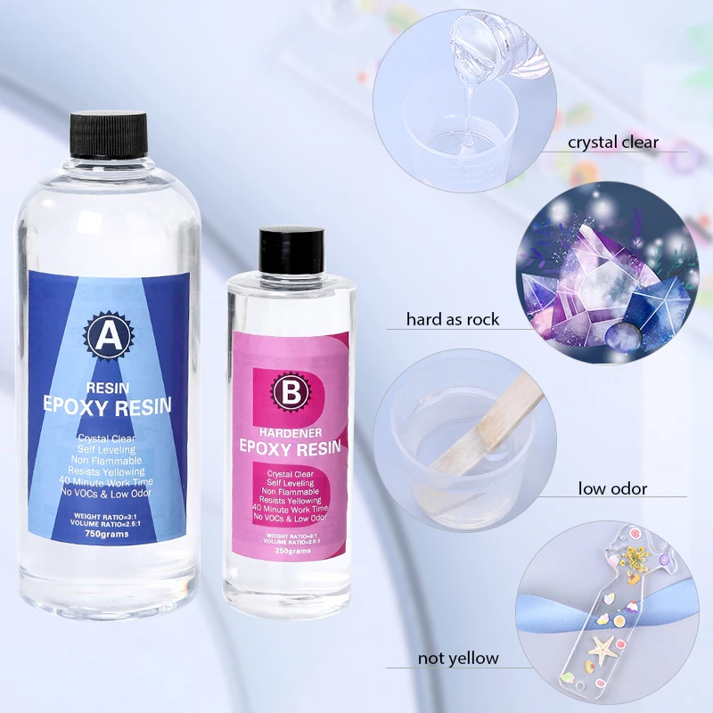Epoxy Resin Kit Crystal Clear  - Mixing Cup Silicone review and price