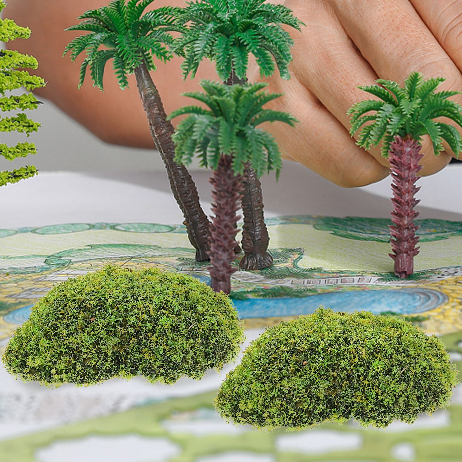12pcs Artificial Moss RocksFak - Terrarium Moss Art review and price