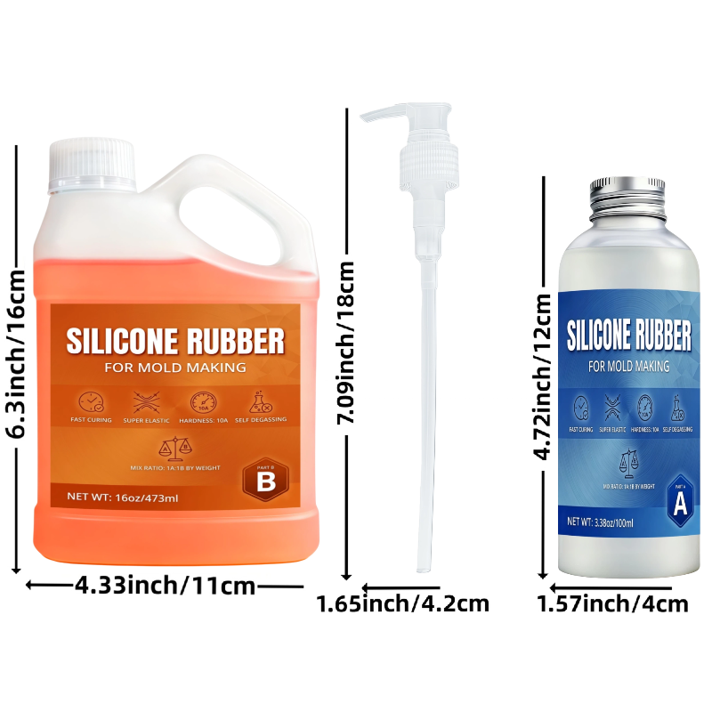 Durable Liquid Rubber Material - Resin Craft Material review and price