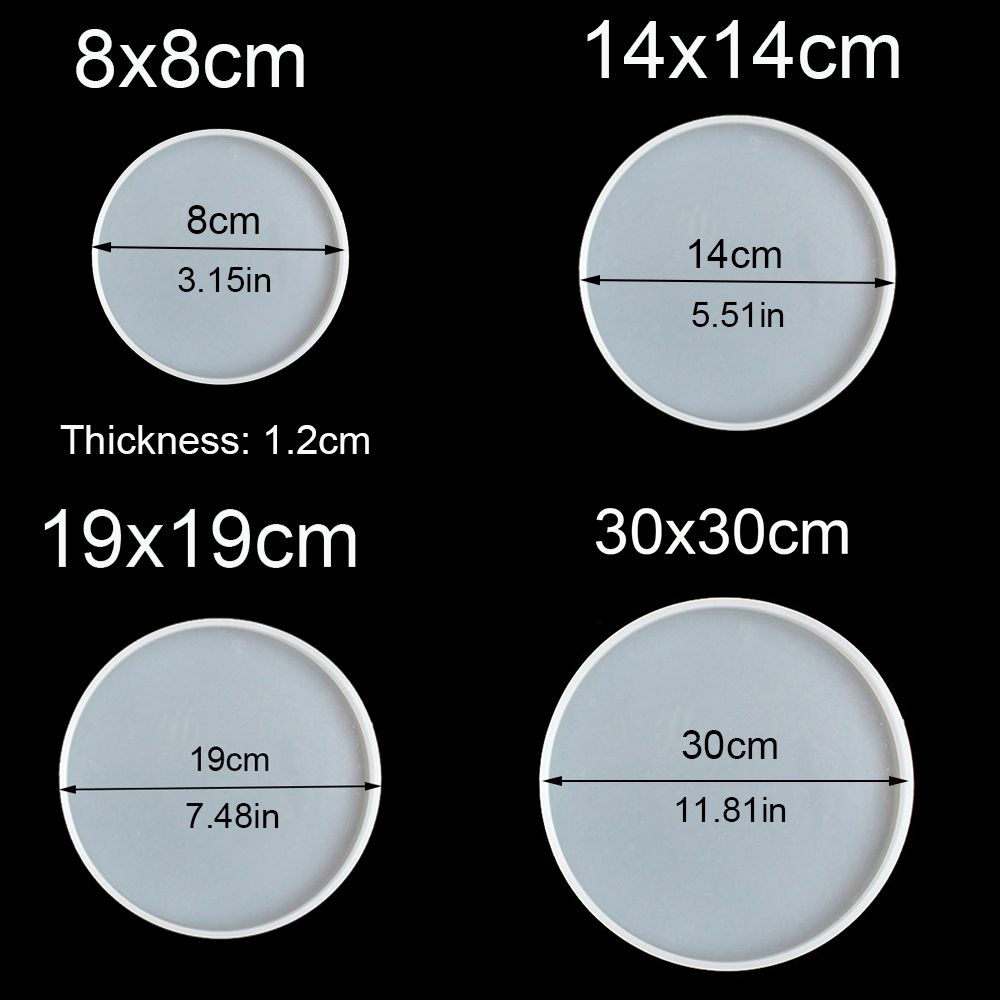 DIY Craft Silicone Fluid Arts  - Coaster Mold Round review and price