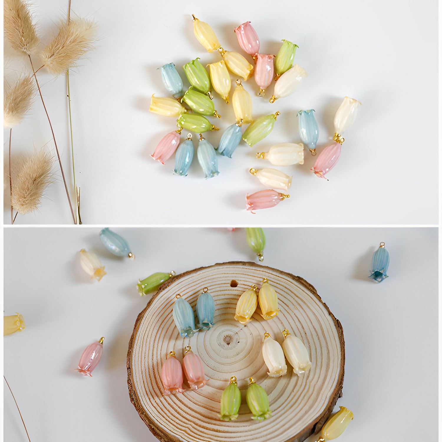 Aqumotic 10pcs Small Flower Co - Resin Craft Material review and price