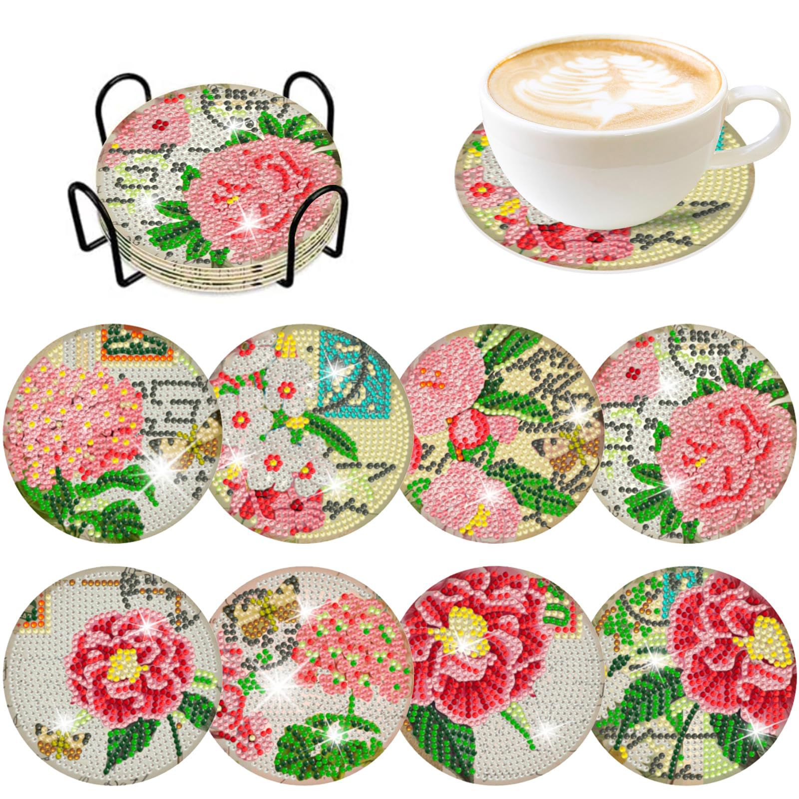 RUOPOTY 8pc/sets Diamond Paint - Resin Craft For Beginners review and price
