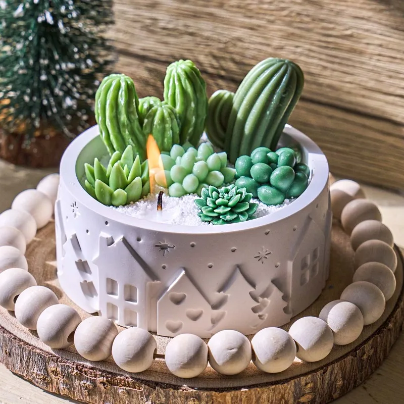 Relief House Bowl Silicone Mol - Coaster Mold Round review and price