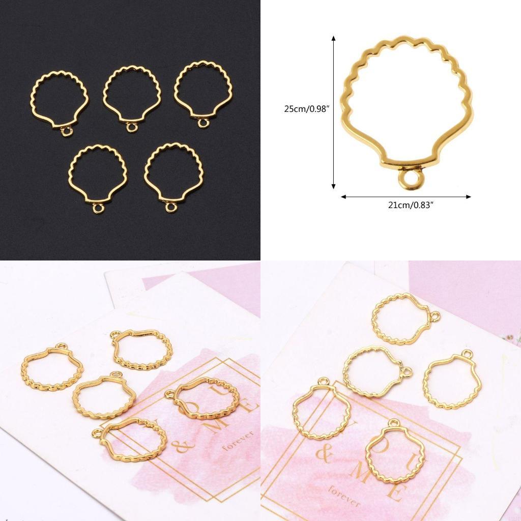   5Pcs Blank Frame Pendant for - Bezels Set Pendant review and price