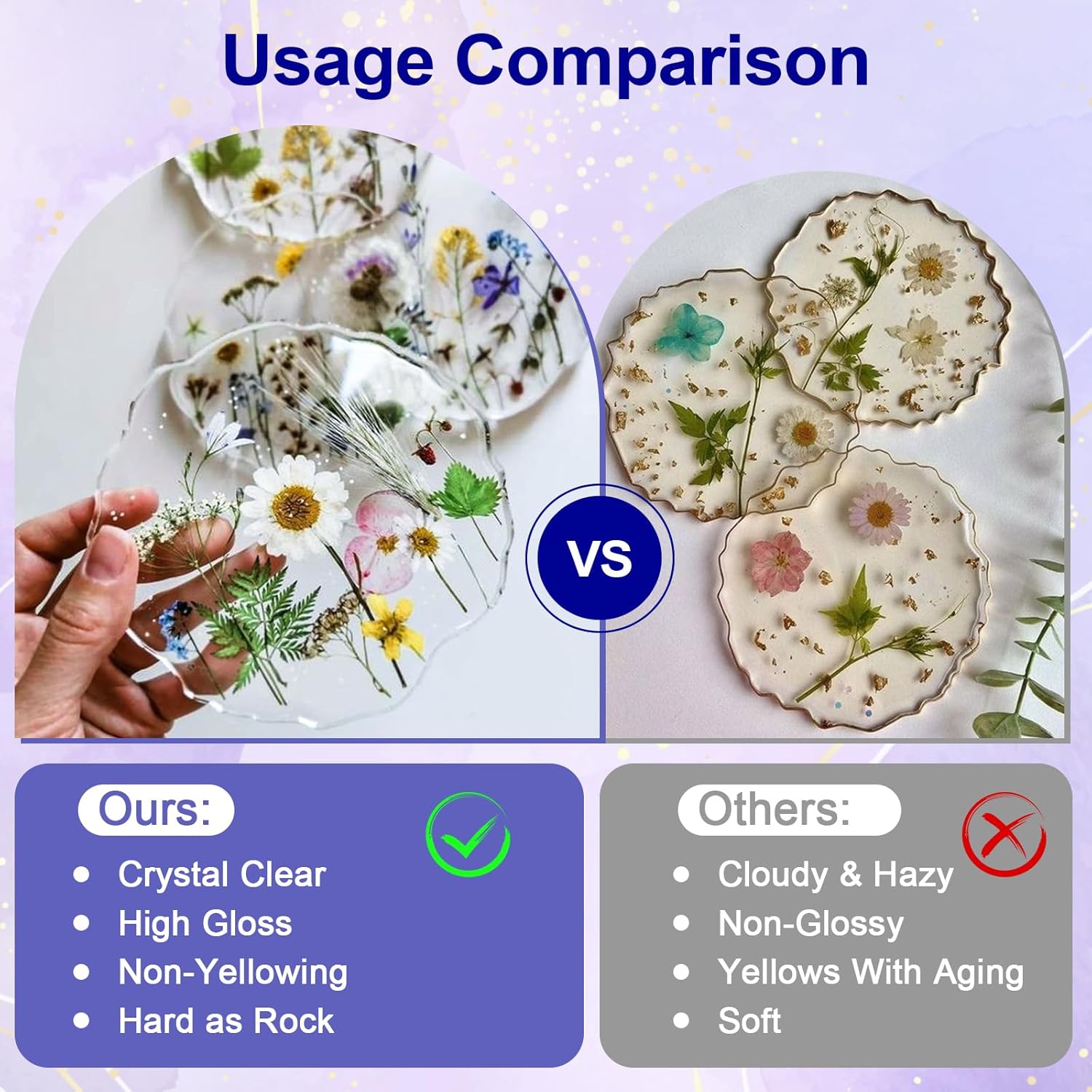 Clear Epoxy Resin AB Glue Hard - Resin Jewelry Kit review and price