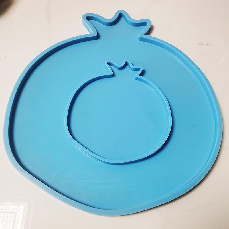 B*1PC Blue Pomegranate Geode E - Geode Mold Silicone review and price
