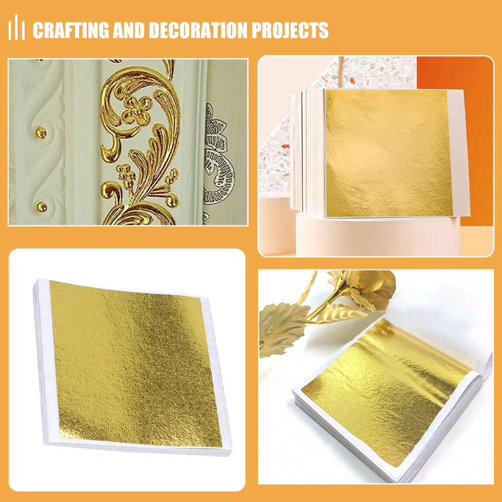1 Bag Imitation Gold Leaf Flak - Gold Foil Flakes review and price
