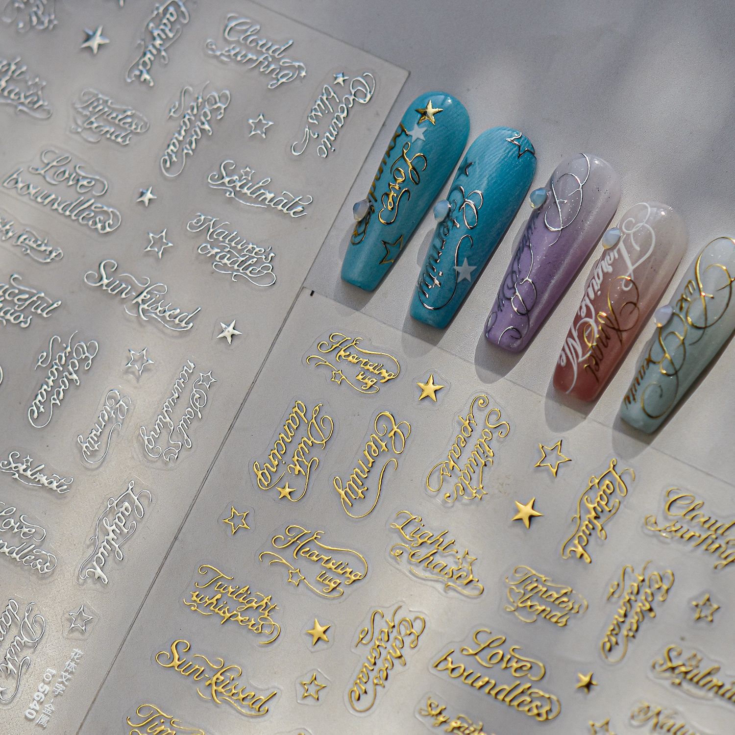 1pcs 5D Gold Foil Nail Art Sti - Gold Foil Flakes review and price