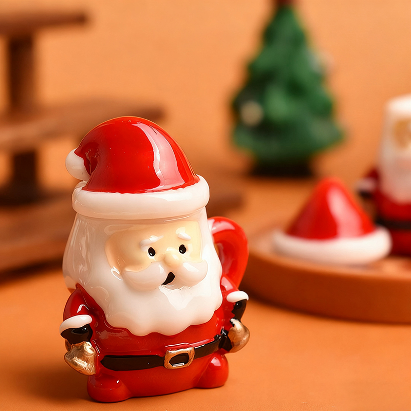 Mini Santa Teacup Ornament - R - Resin Crafts review and price