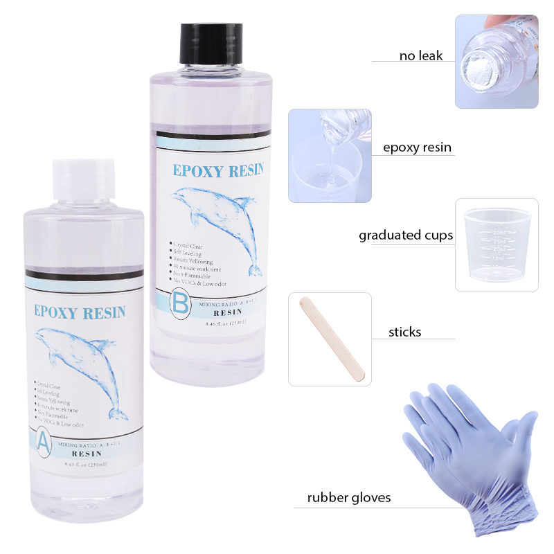 1:1 Clear Epoxy Resin Crystal  - Mixing Cup Silicone review and price