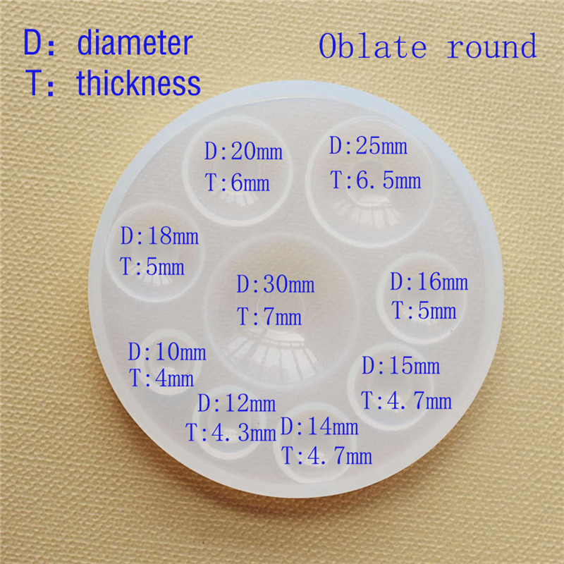 Silicone Mold half ball Oblate - Resin Ocean Wave Mold review and price