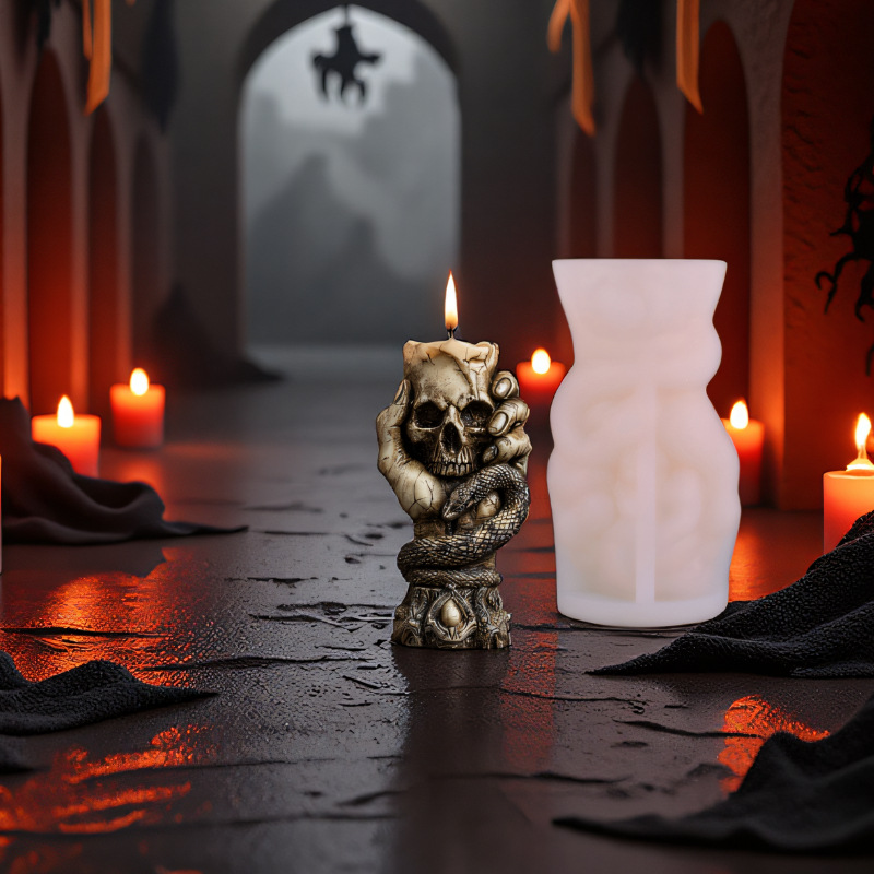 Halloween Skull Aroma Candle S - Resin Craft Workshop review and price