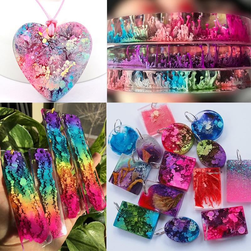 24 Color 10ml Art Ink Alcohol  - Resin Dye Alcohol review and price