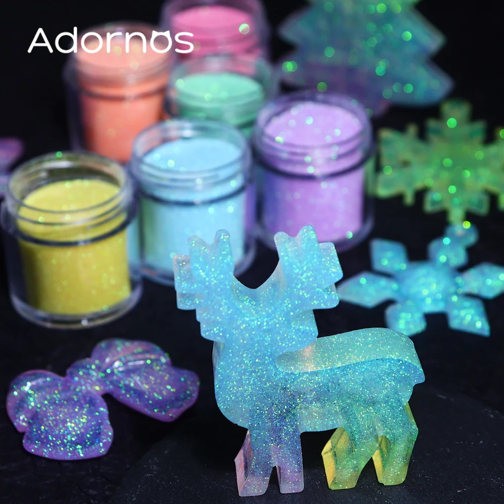 Iridescent Glitter Sugar Powde - Resin Pigment Set review and price