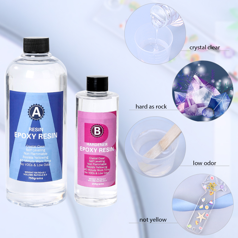 Epoxy Resin Kit Crystal Clear  - Resin Ocean Wave Mold review and price