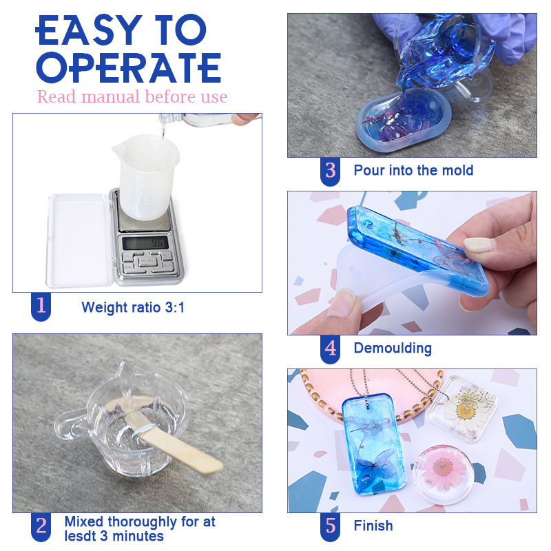 Epoxy Resin Kit Crystal Clear  - Resin Ocean Wave Mold review and price