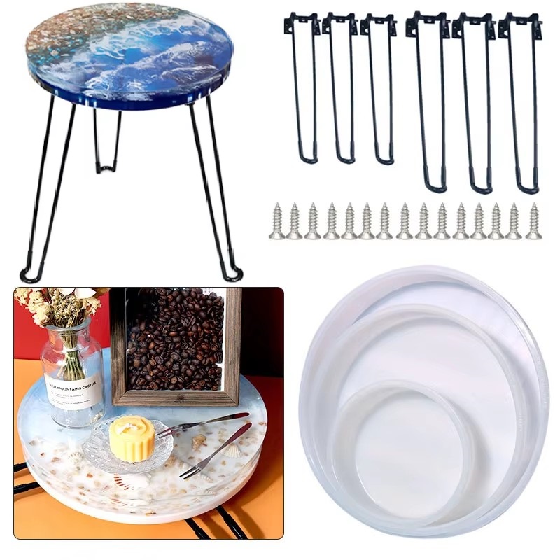 Large Round Tray UV Resin Mold - Coaster Mold Round review and price