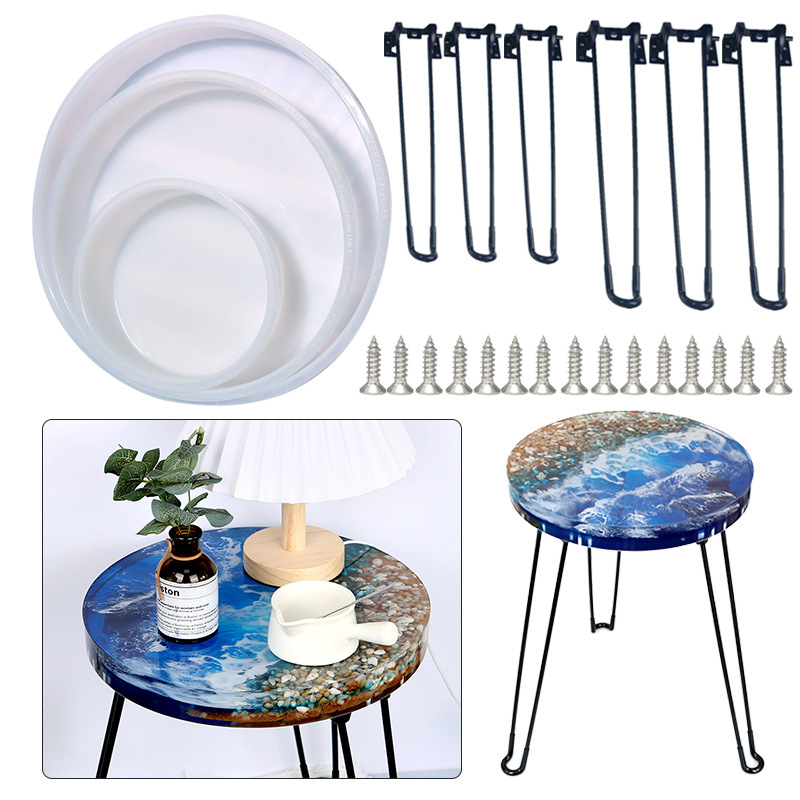 Large Round Tray UV Resin Mold - Coaster Mold Round review and price