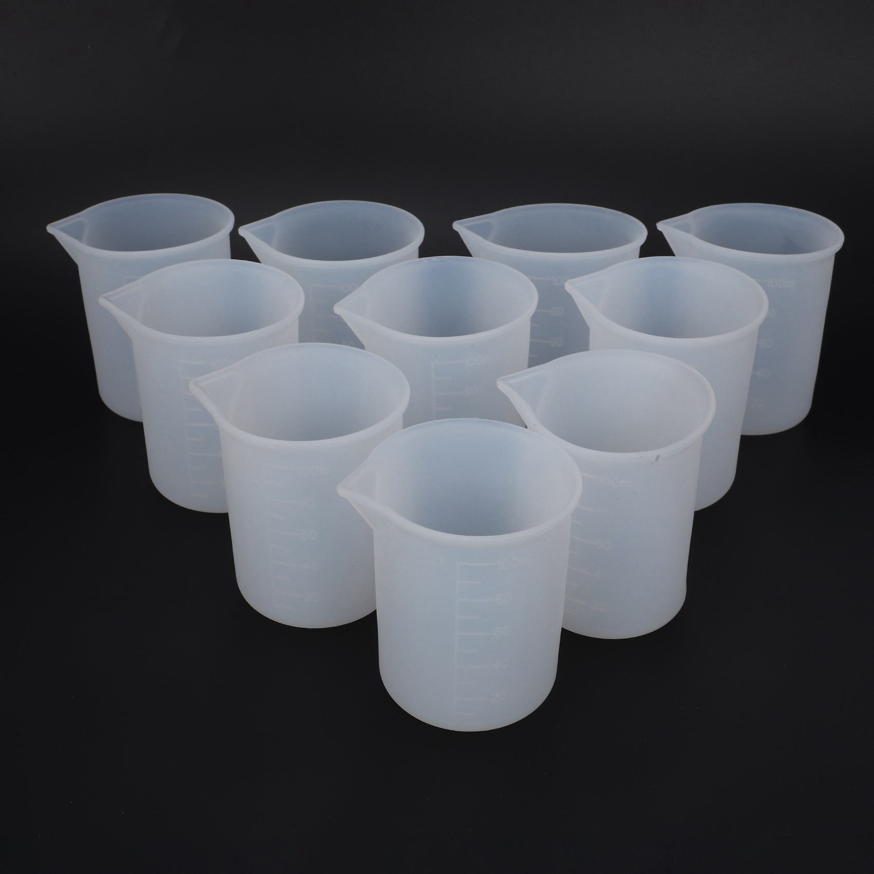 HLZS-30Pcs Silicone Measuring  - Mixing Cup Silicone review and price