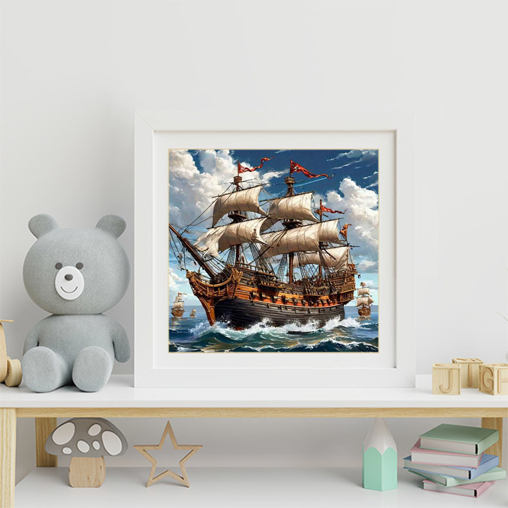 Momoart Diamond Painting Ship  - Resin Craft For Beginners review and price