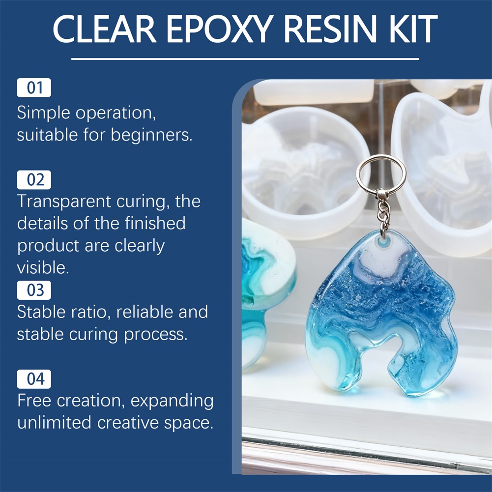 DIY Crystals Clear Epoxys Resi - Resin Jewelry Kit review and price