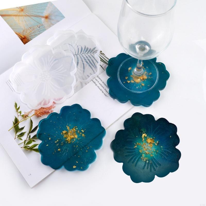 R3MC 2Pcs DIY Flower Silicone  - Geode Mold Silicone review and price