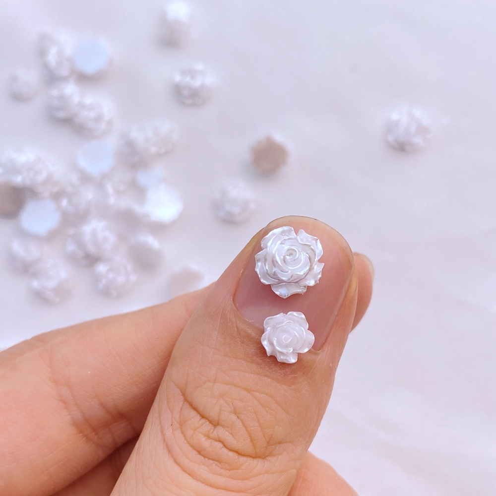 100Pcs New Cute Mini 5mm/7mm R - Flower Preservation Resin review and price
