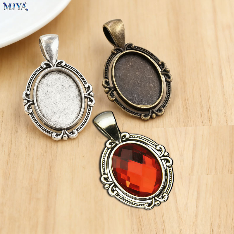 MJYA 10pcs Vintage Pendant Set - Resin Jewelry Kit review and price