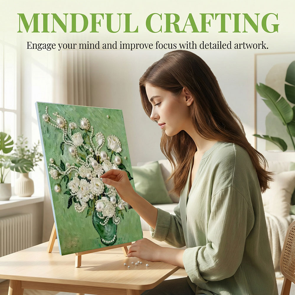 Huacan DIY Pearl Art Painting  - Resin Craft For Beginners review and price