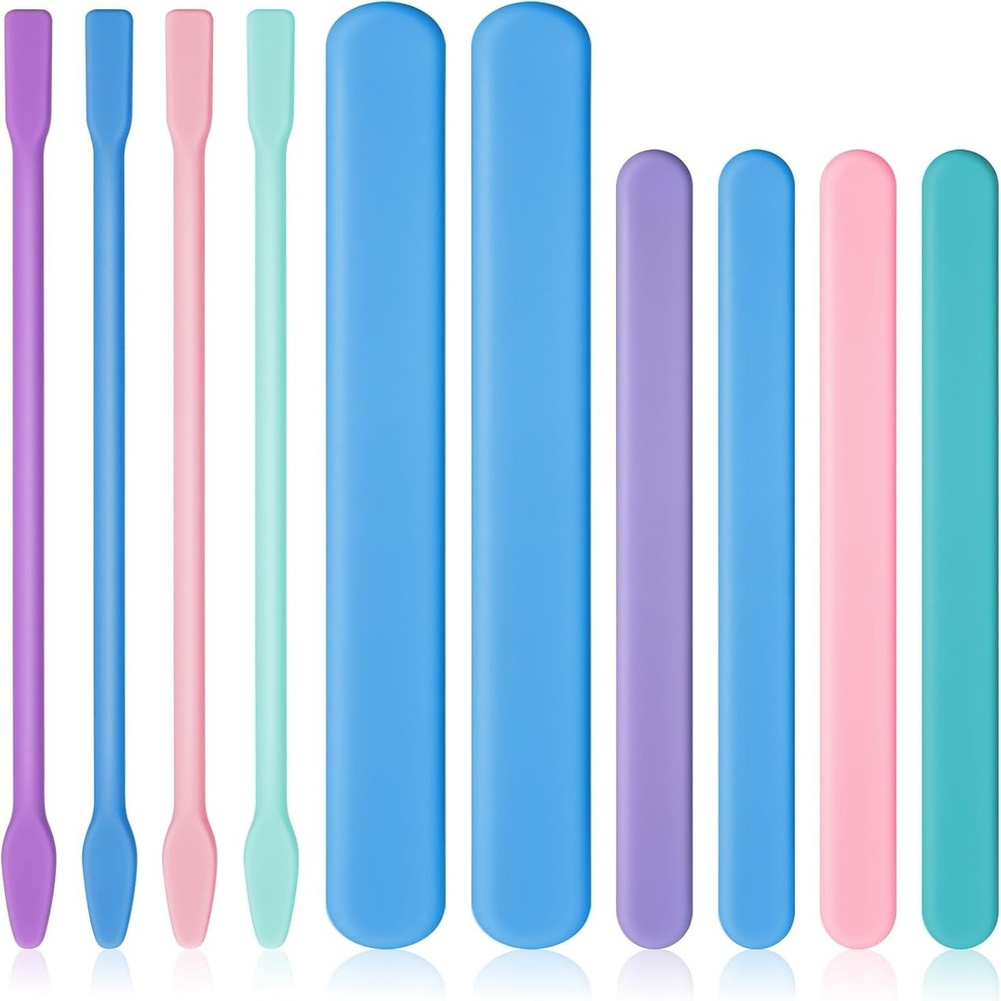 10 Piece Silicone Stirring Set - Resin Craft Workshop review and price