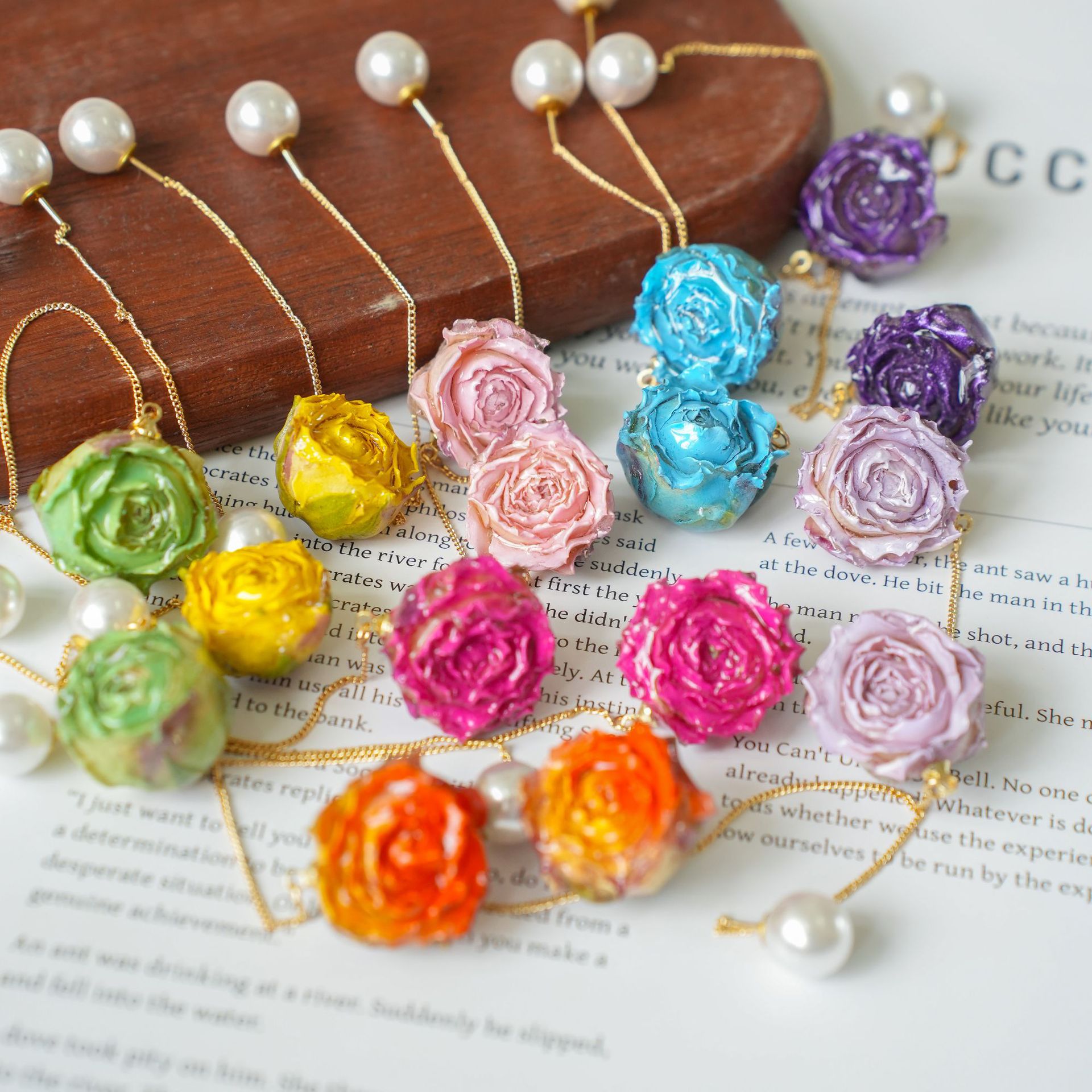 Preserved Rose Flower Series E - Flower Preservation Resin review and price