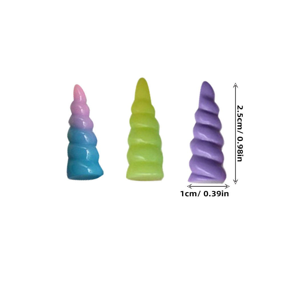 10Pcs Unicorn Horn Resin Spira - Resin Craft Supplies review and price