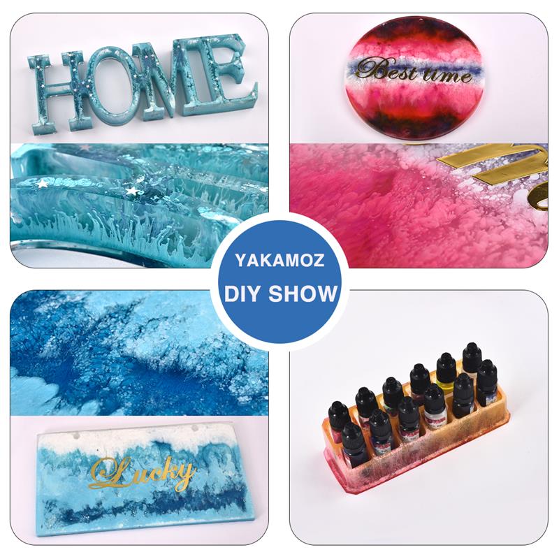 1 Set Epoxy Resin Pigment Kit  - Resin Dye Alcohol review and price